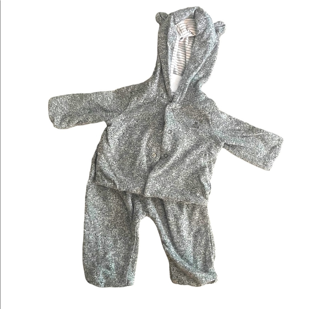 BabyGAP Unisex Grey Reversible Track Suit